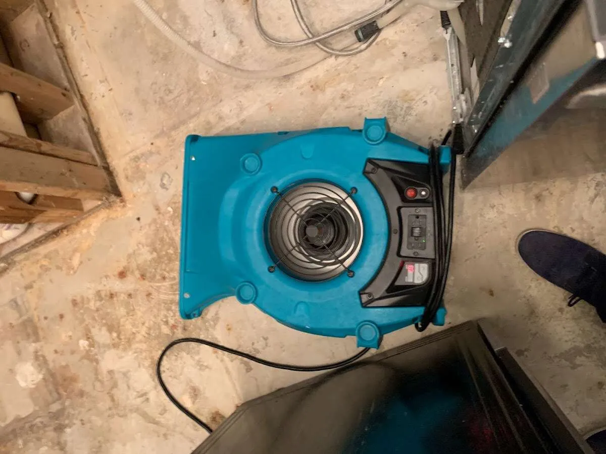 Air mover drying equipment for Mold Remediation & Removal in New Braunfels